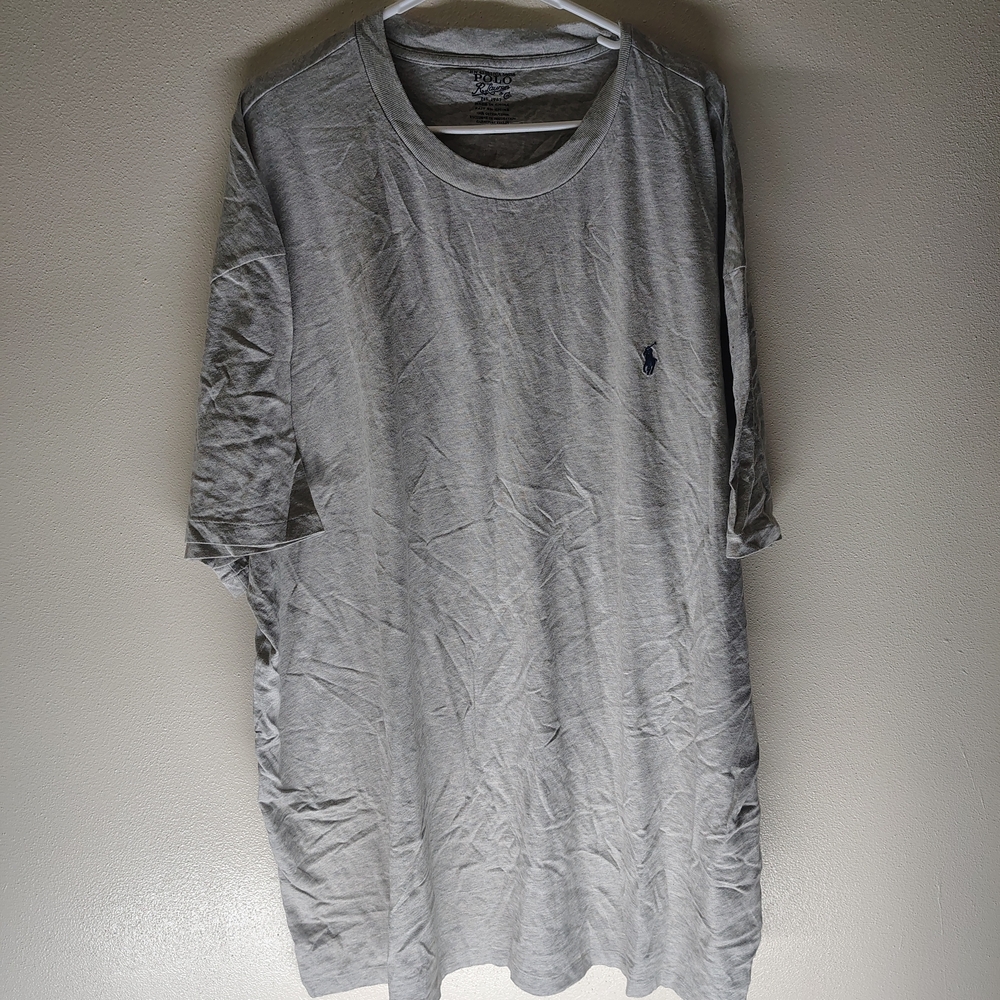 Gray Polo by Ralph Lauren Men's Shirt